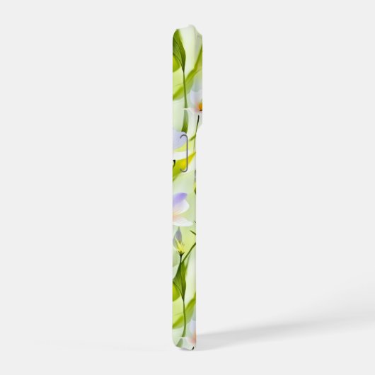 Serene Wildflower   iPhoneケース (右側面)