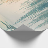 Serene Willow Tree Reflection Nature Art (3) ラッピングペーパー (角)