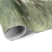 Serene Willow Tree Reflection Nature Art (5) ラッピングペーパー (ロールコーナー)