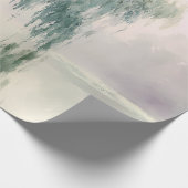 Serene Willow Tree Reflection Nature Art (7) ラッピングペーパー (角)