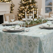 Serene Winter Botanical Table Linen テーブルクロス