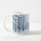 Serene Winter Forest Mug コーヒーマグカップ (左)