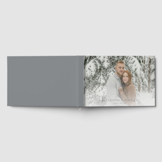 Serene Winter Photo ゲストブック (全面)