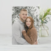 Serene Winter Photo 招待状 (スタンド正面)