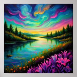 SereneRiverReflections ポスター