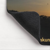 Serengetiの日没 マウスパッド (コーナー)