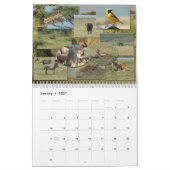 Serengetiの2016年の野性生物のカレンダーの生命 カレンダー (1月 2027)
