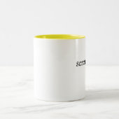 Sereni茶ティーカップ ツートーンマグカップ (中央)