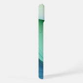 Serenidad Oceánica Abstracta iPhoneケース (右側面)
