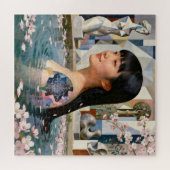 「Serenityの幾何学」 - デジタル肖像画 ジグソーパズル (横)
