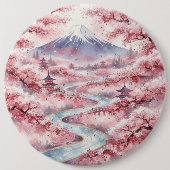 Serenity Among Cherry Blossoms 缶バッジ (正面)