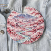 Serenity Among Cherry Blossoms 缶バッジ (インサイチュ)