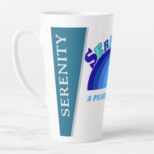 Serenity : an inner peace カフェラテマグ (左)