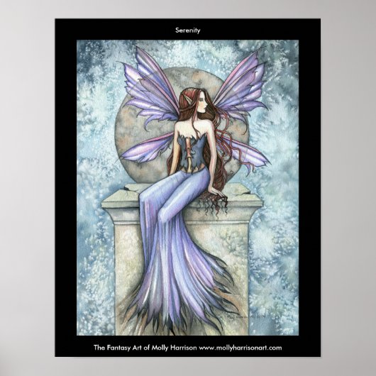 Serenity Fairy Poster by Molly Harrison ポスター (正面)
