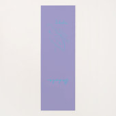 Serenity Flow – Custom Yoga Mat  ヨガマット (裏面)