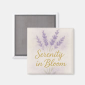 Serenity in Bloom — マグネット (正面/裏面)