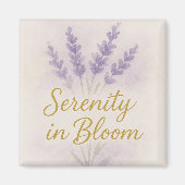 Serenity in Bloom — Magnet  マグネット (正面)