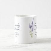 Serenity in Bloom — Mug コーヒーマグカップ (中央)