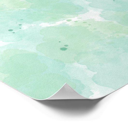 Serenity in Strokes wall art poster ポスター (角)