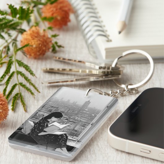 Serenity in the City: Book Lover's Keychain キーホルダー (正面右)