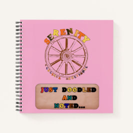 SERENITY_JUST DOODLED AND NOTED ノートブック
