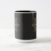 Serenity Mandala Golden Sacred ツートーンマグカップ (中央)