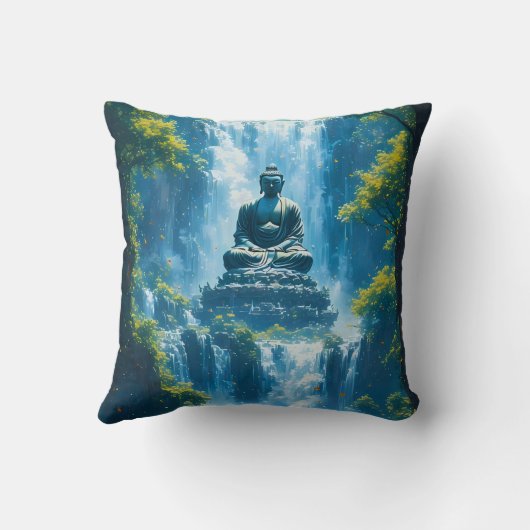 Serenity of the Five Monks クッション (裏面)