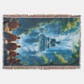 Serenity of the Five Monks スローブランケット (正面)