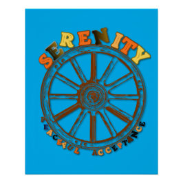Serenity - Peaceful Acceptance Poster ポスター