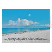 Serenity Prayer Beachscape (正面横)