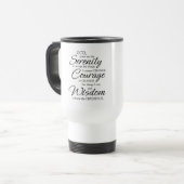 Serenity Prayer Mug トラベルマグ (正面左)