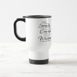 Serenity Prayer Mug トラベルマグ