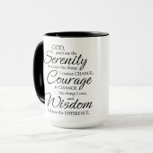 Serenity Prayer Mug マグカップ (正面左)