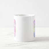 Serenity Prayer Pink and Gold Coffee Mug コーヒーマグカップ (中央)