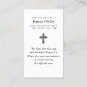 Serenity Prayer Purple Green Orange Blue 名刺 (裏面)