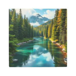 Serenity River メタルプリント