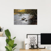 Serenity River Poster ポスター (ホームオフィス)