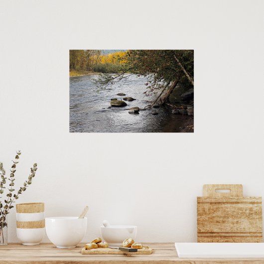 Serenity River Poster ポスター (キッチン)