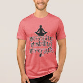 Serenity Stability Strength トライブレンドTシャツ (正面)