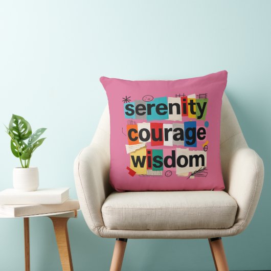 Serenity - Throw Pillow クッション (椅子)