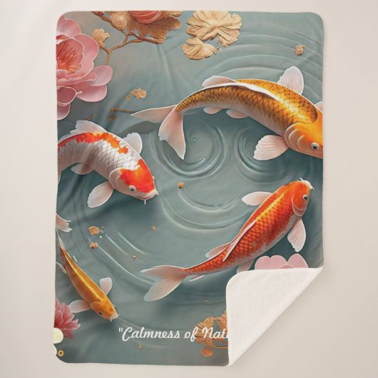 "Serenity's Abode" シェルパブランケット (正面)