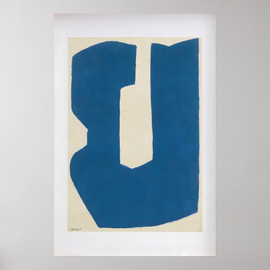 Serge Poliakoff Composition Abstraite 1965 ポスター (正面)