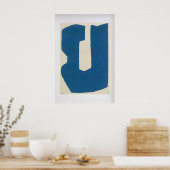 Serge Poliakoff Composition Abstraite 1965 ポスター (キッチン)