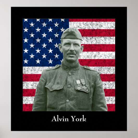 Sergeant York and The American Flag ポスター (正面)