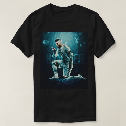 sergio ramos 001 Tシャツエッセンティエル Tシャツ (デザイン正面)