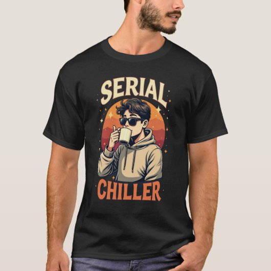 Serial Chiller Hoodie Tシャツ (正面)