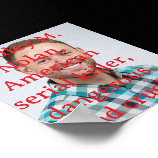 Serial killer ポスター (角)