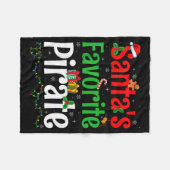 Serial Killer Shirt Christmas Tree Crime Scene Tru フリースブランケット (正面(横))