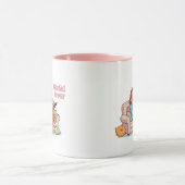 Serial Lover Mug – Cozy Night with Cat & Popcorn マグカップ (中央)