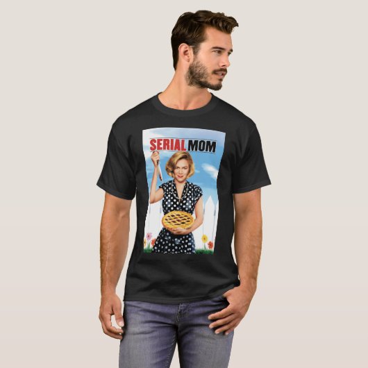 Serial Mom poster retro Tシャツ (正面フル)